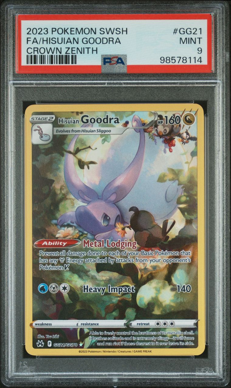 Hisuian Goodra #GG21 Pokemon Crown Zenith