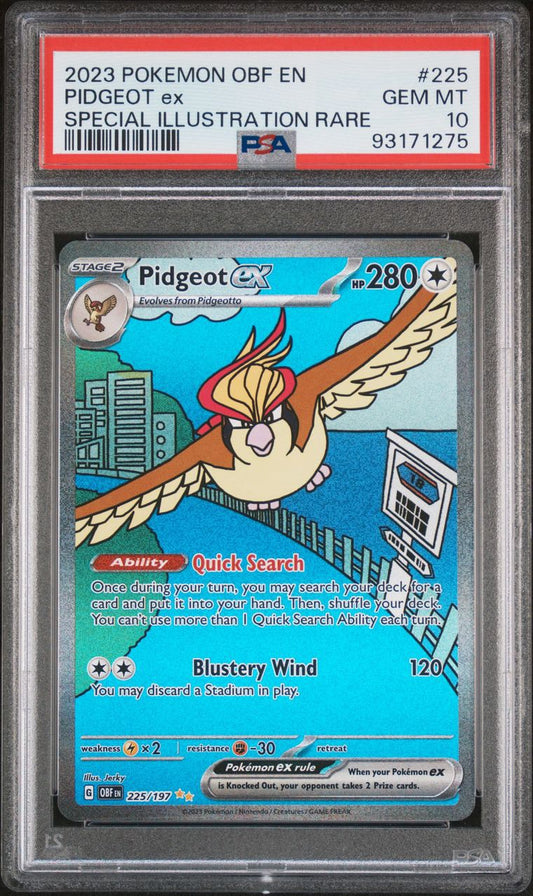 Pidgeot ex #225 Pokemon Obsidian Flames