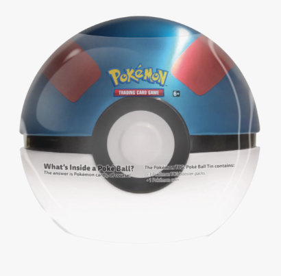 Pokemon - Poke Ball Tin - Great Ball